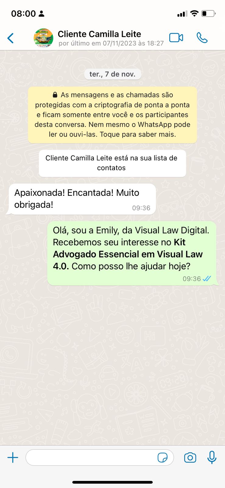 Depoimento de Camila Leite sobre o Kit Advogado Essencial