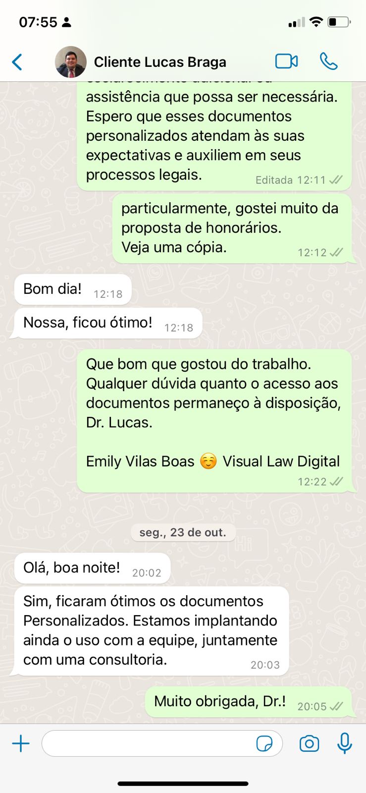 Depoimento de Lucas sobre o Kit Advogado Essencial