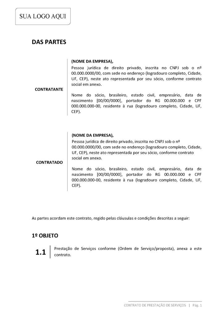 Contrato de prestação de serviços 2-Clean